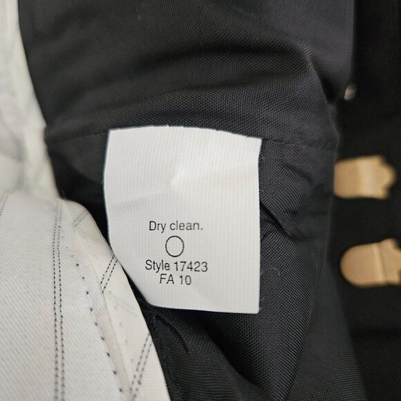 SALE J. Crew Factory Wide Leg Dress Pants Wool Blend City Fit - Black -sz 14-NWT - Picture 5 of 9